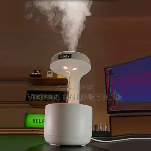 Anti-Gravity Humidifier With Clock