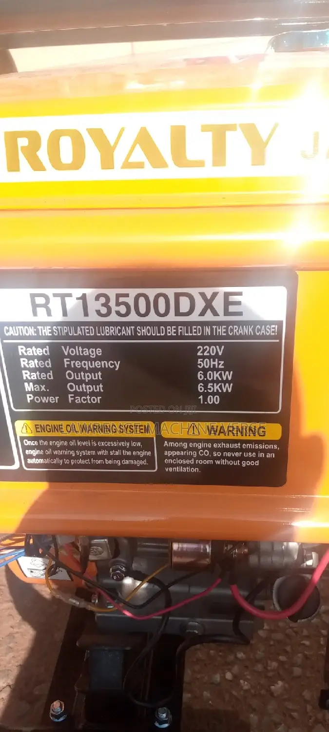 Generator 6.5KV Japan