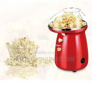 Sonifer Electric Popcorn Maker Popper Machine - Red