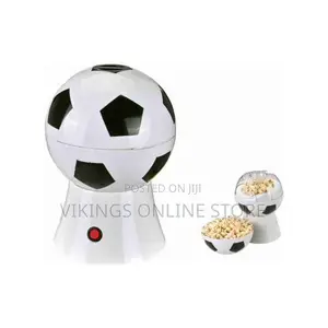 0.27 L Electric Popcorn Maker Popper (White, Black)