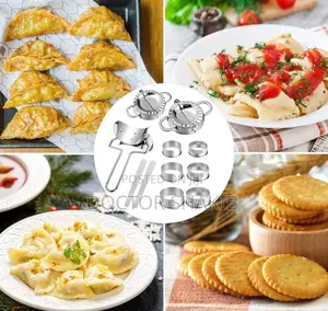 Stainless Steel Dumpling Mold/ Maker Set