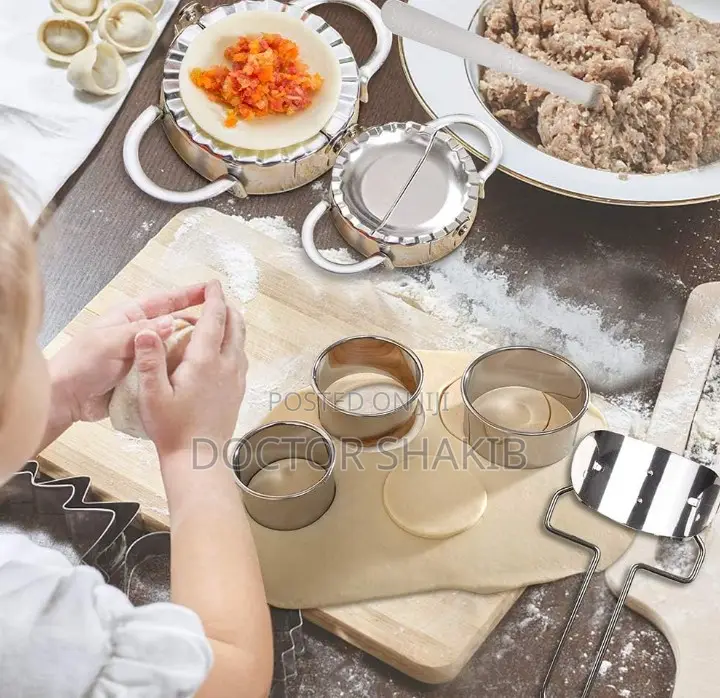 Stainless Steel Dumpling Mold/ Maker Set