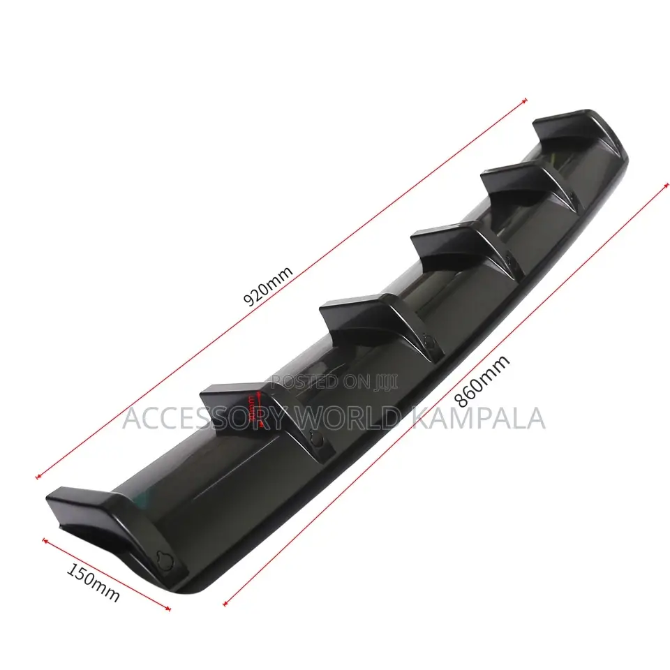 Universal Diffuser Rear Bumper Middle Fin Diffuser