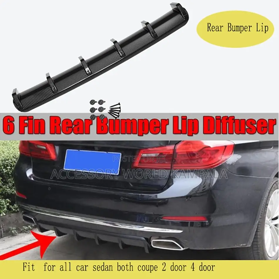 Universal Diffuser Rear Bumper Middle Fin Diffuser
