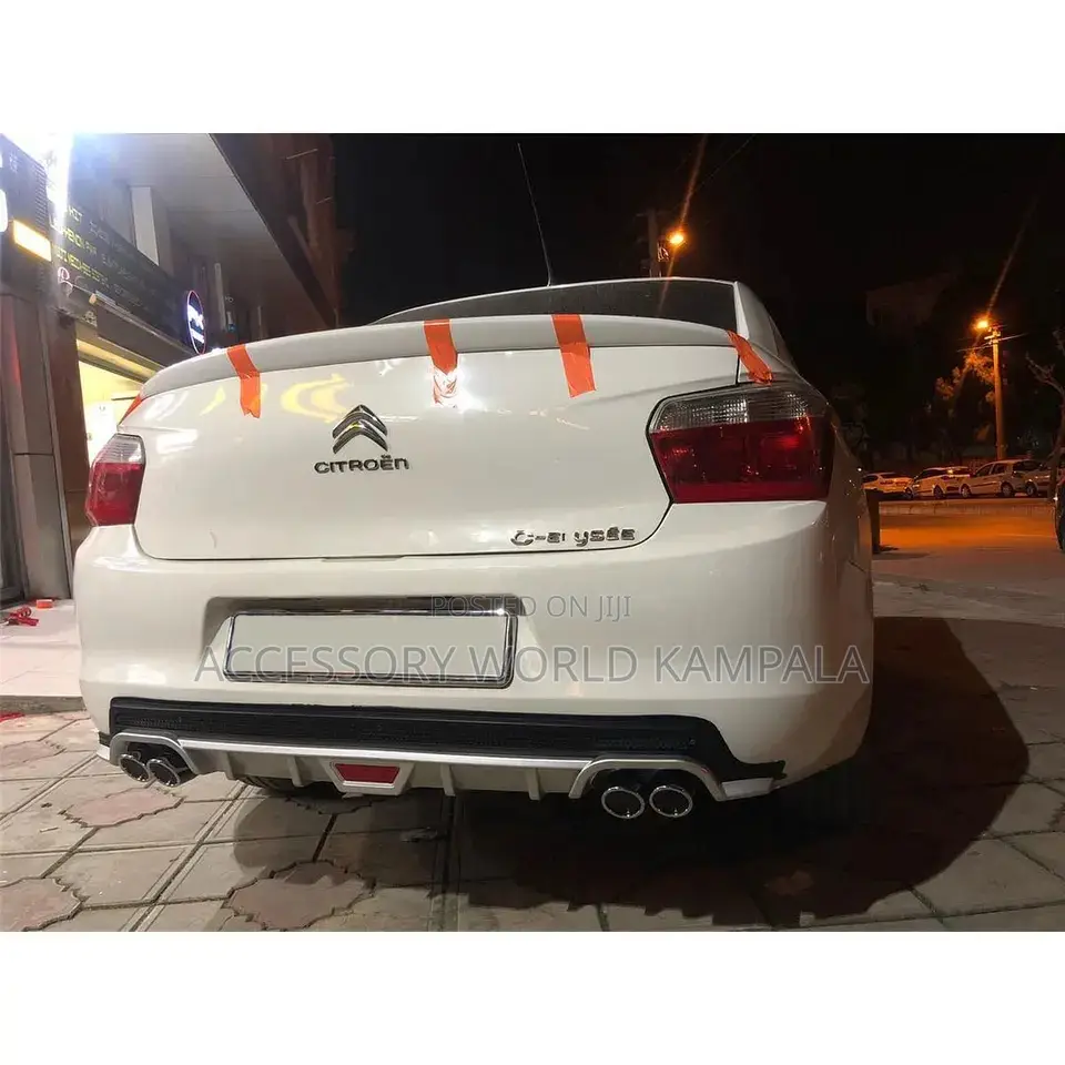 Universal Rear Bumper Diffuser Lip Exhaust Diffuser