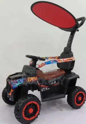 Electric Children's Bike With Umbrella