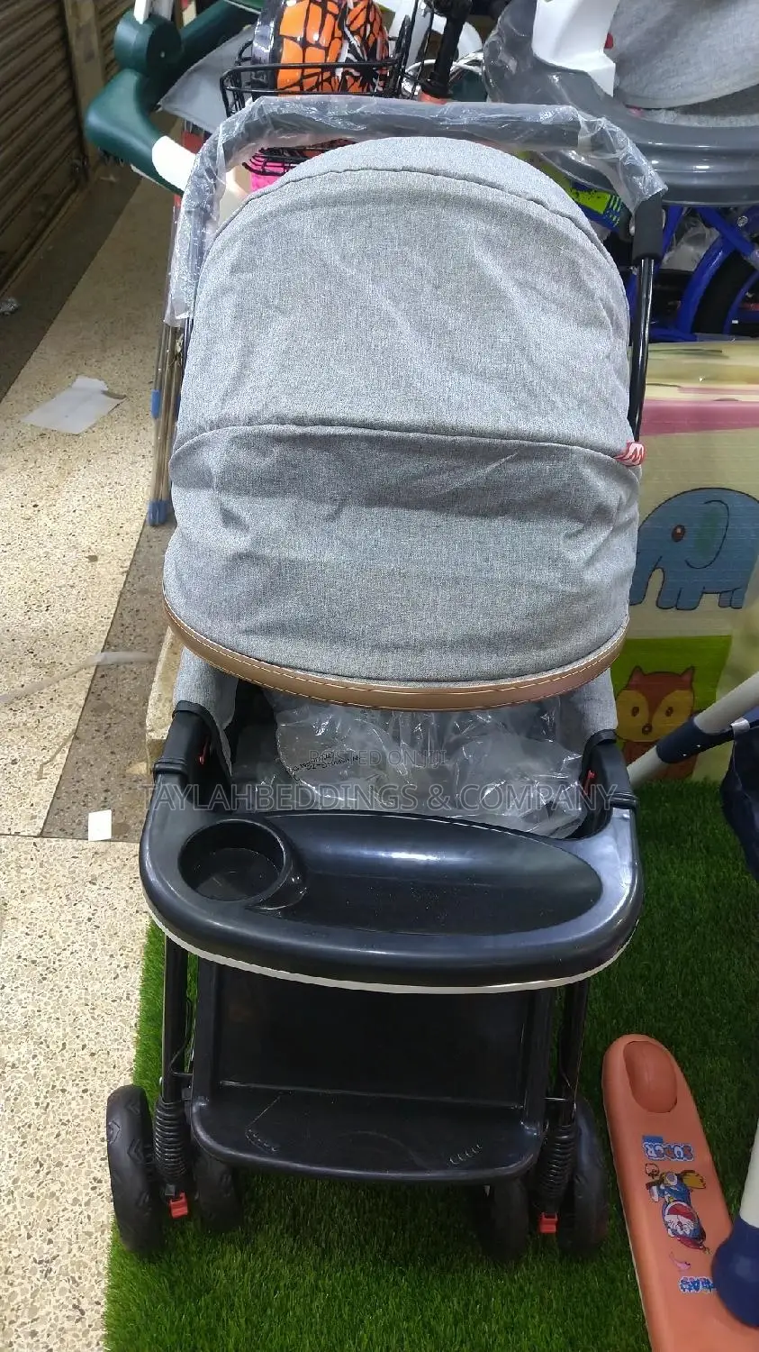 Bebe Comfort Seat and Pushchair, Grey