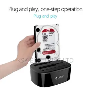Hard Drive Docking Station for 2.5/3.5 Inch HDD SSD SATA To