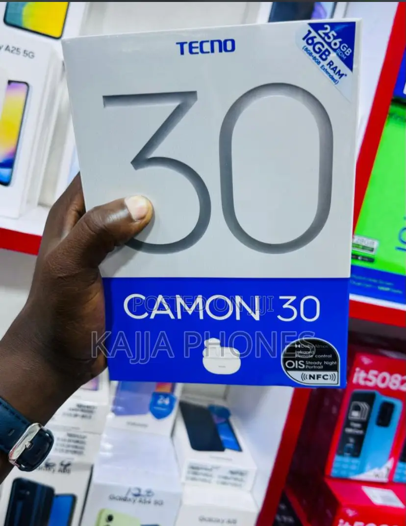 New Tecno Camon 30 256 GB Black