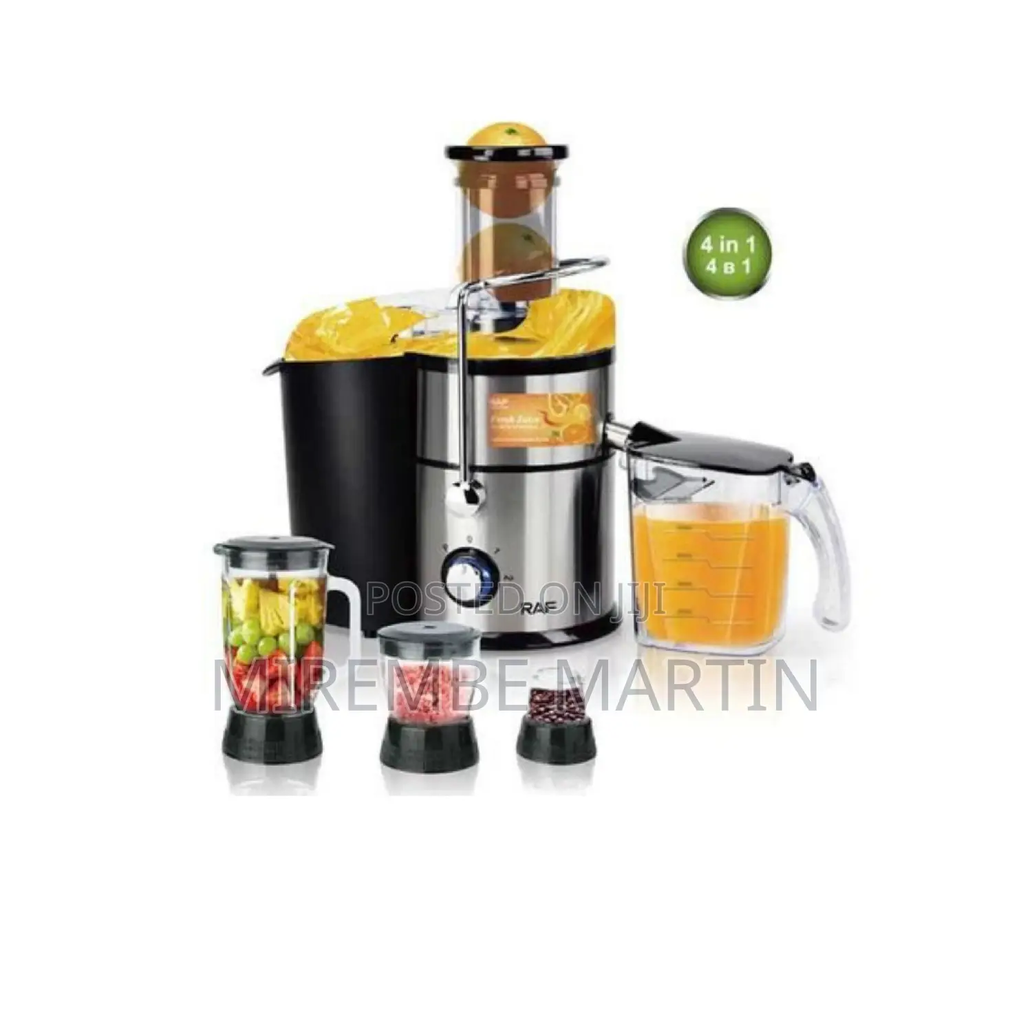 RAF 4in1 Electric 1000wats Juice Extractor.