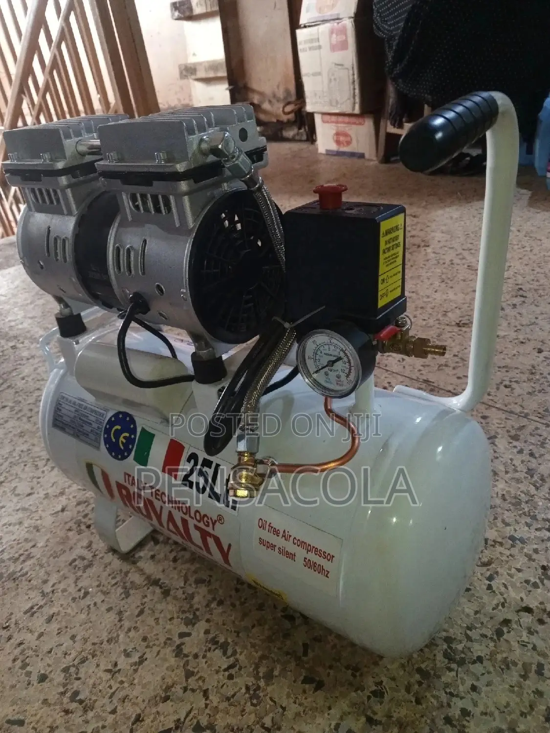 Italian Design Air Compressor 25 Liters