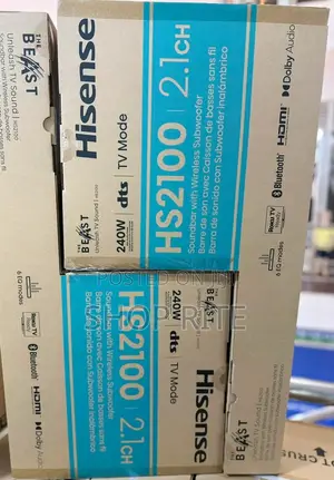 Hisense 2.1 Original Bluetooth Soundbar Systems