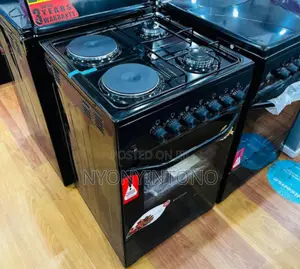 Blue Frame 50*50 2+2 Electric Gas Cooker Oven 5yrs Warranty