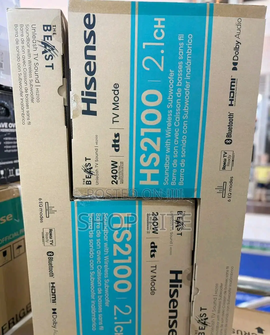 Hisense Hs2100 2.1choriginal Soundbar System 240 Watts