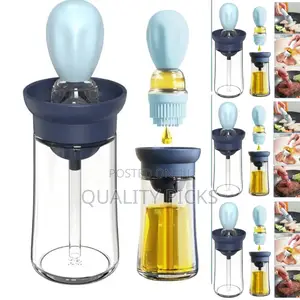 Cooking Oil Bottle With Brush