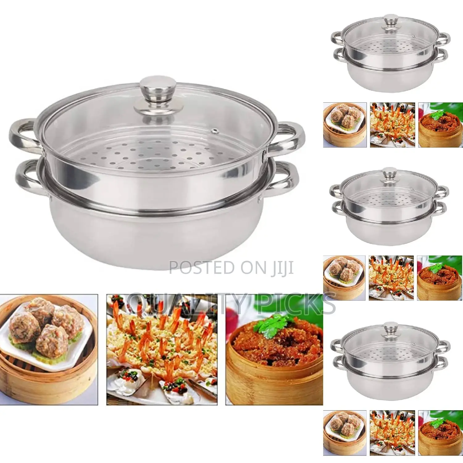 2 Layer Food Steamer