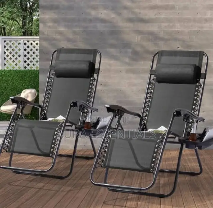 Outdoor Modern Lazy Lounge Folding Chair