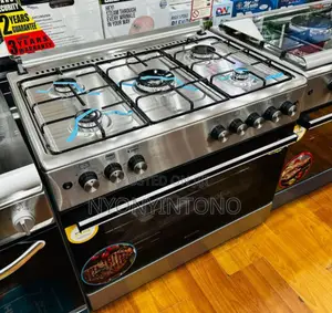 Blue Frame 90*60 Full Gas Cooker With 5 Years Warranty.