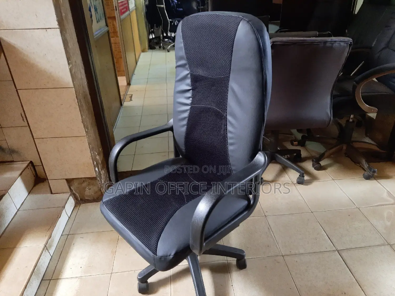 Office High Back Chair, Adjustable