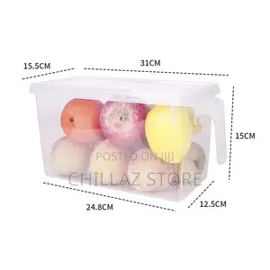 Food Container Keeping Egg Fish Fruits Fresh