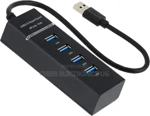 4-Port USB 3.0 Ultra-Slim Data Hub With 30cm Extended Cable