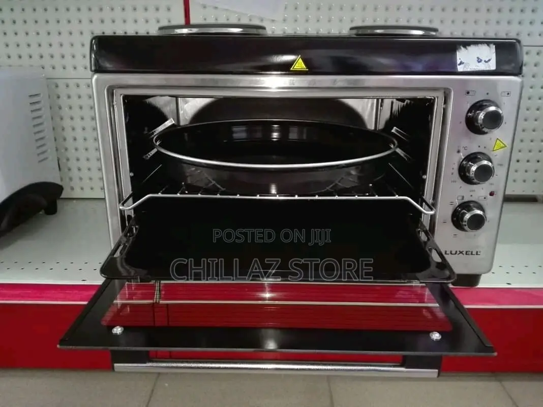Electric Oven 36litres With Two Hotplates