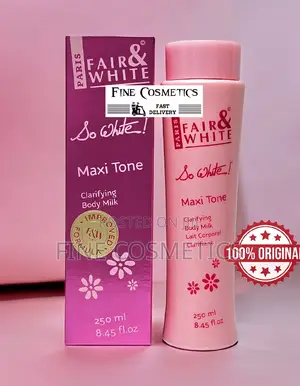 Fair and White So White Maxi Tone Clarify'g Body Milk Lotion