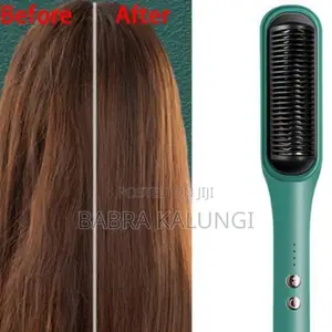 Dual Use Hair Curler, Straightener Green