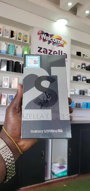 New Samsung Galaxy S21 Ultra 5G 256 GB Black