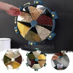 360° Rotating Grain Tank Storage Containers Wall Mounted