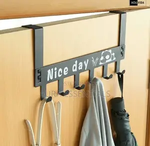 Solitude Heavy Duty Carbonmetal Over Door Hanger