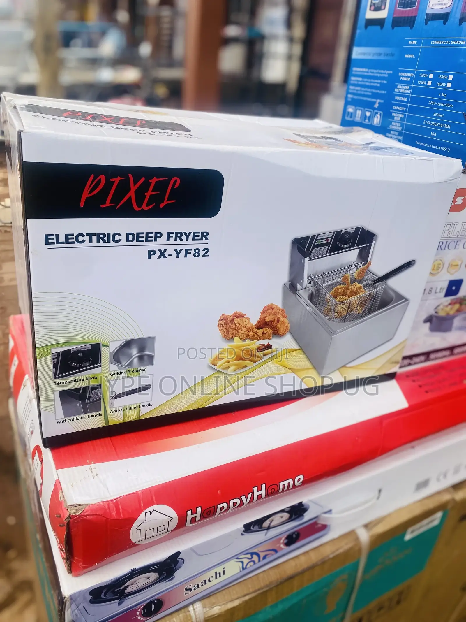 Single Deep Fryer for Business 743