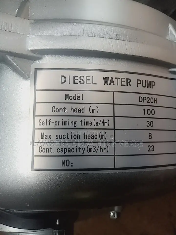 Diesel Water Pump 2 Inch