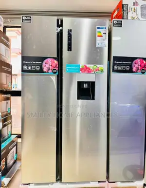 Hisense 670ltrs Silver Side by Side Refrigerator