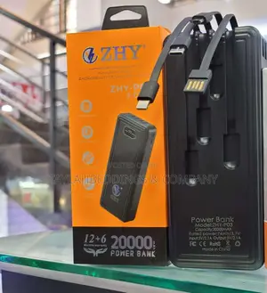 20,000 Mah Large Capacity 22.5 W Compatible Rapid Charging