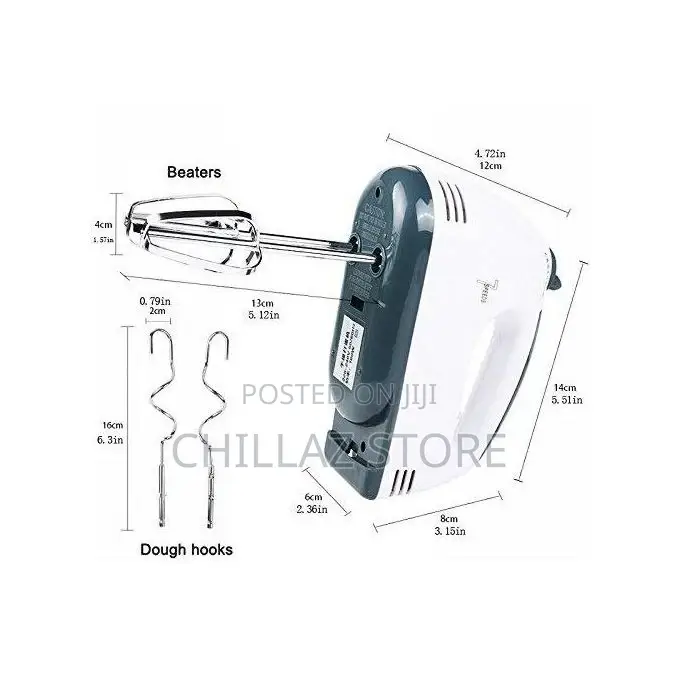 Scarlett 7 Speed Hand Mixer