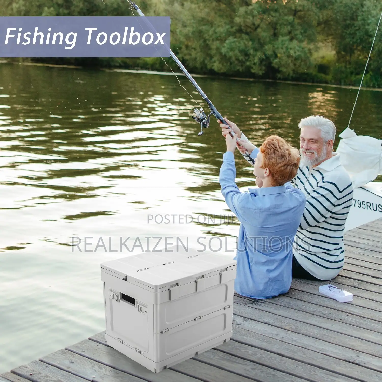 Collapsible Foldable Grey Portable Table With Storage Box