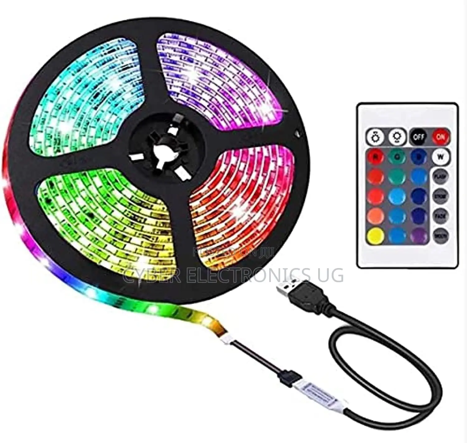 5m LED Strip Light TV Kit for Decorations Multicolour