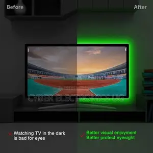 5m LED Strip Light TV Kit for Decorations Multicolour