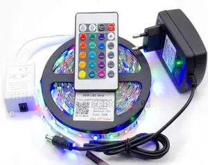 5m RGB Led Strip With Flexible Light and Sticky Glue