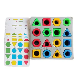 Montessori 3D Learning Shape Matching Puzzle Children Game