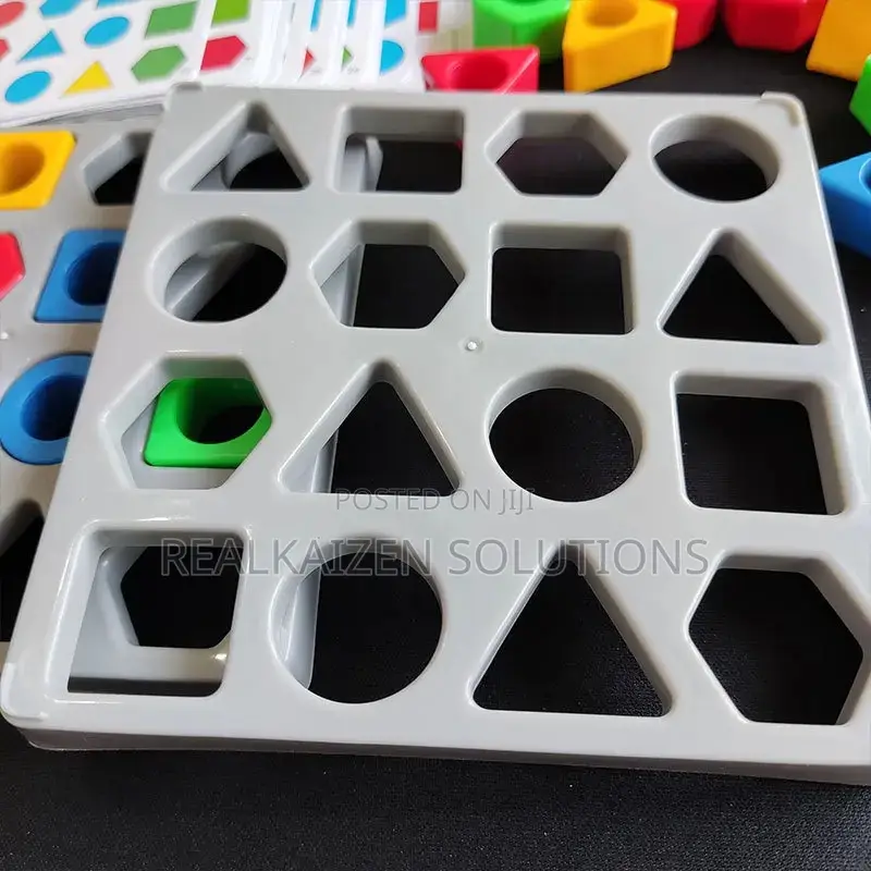 Montessori 3D Learning Shape Matching Puzzle Children Game