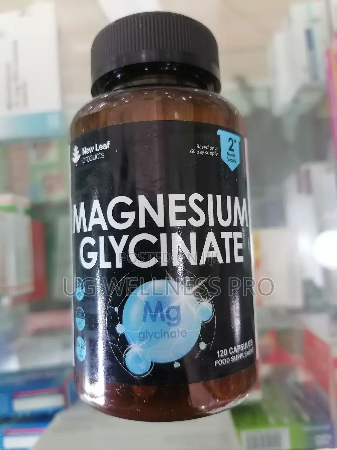 Magnesium Glycinate - High Strength Capsules 1040mg