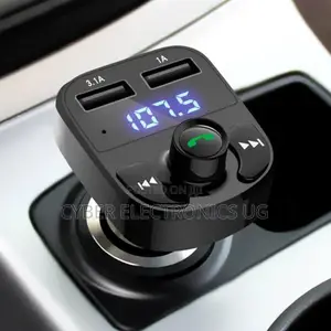 Bluetooth FM Transmitter Mp3 Player Hands-Free Calling 2 USB
