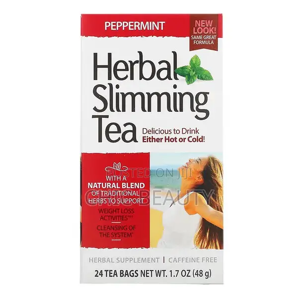 21st Century, Herbal Slimming Tea, Peppermint, 24 Tea Bags