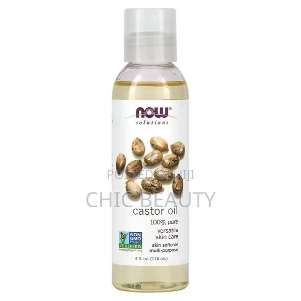 NOW Foods, Solutions, Castor Oil, 4 Fl Oz (118 Ml)