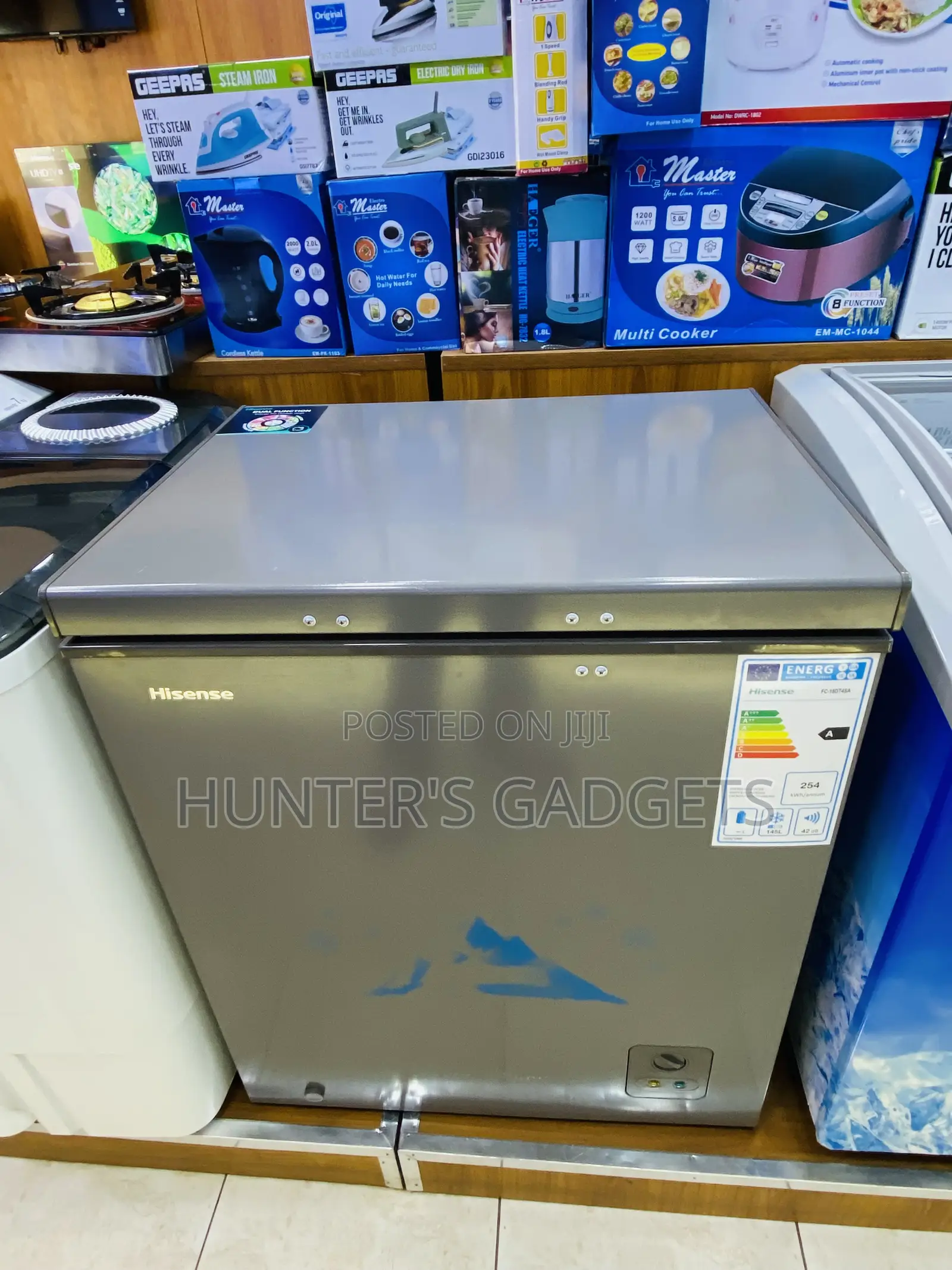 Hisense 180 Liters Deep Freezer Brand New With 3 Years Warra