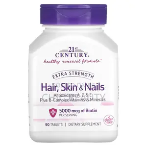 21st Century, Extra Strength Hair, Skin Nails, 90 Tablets