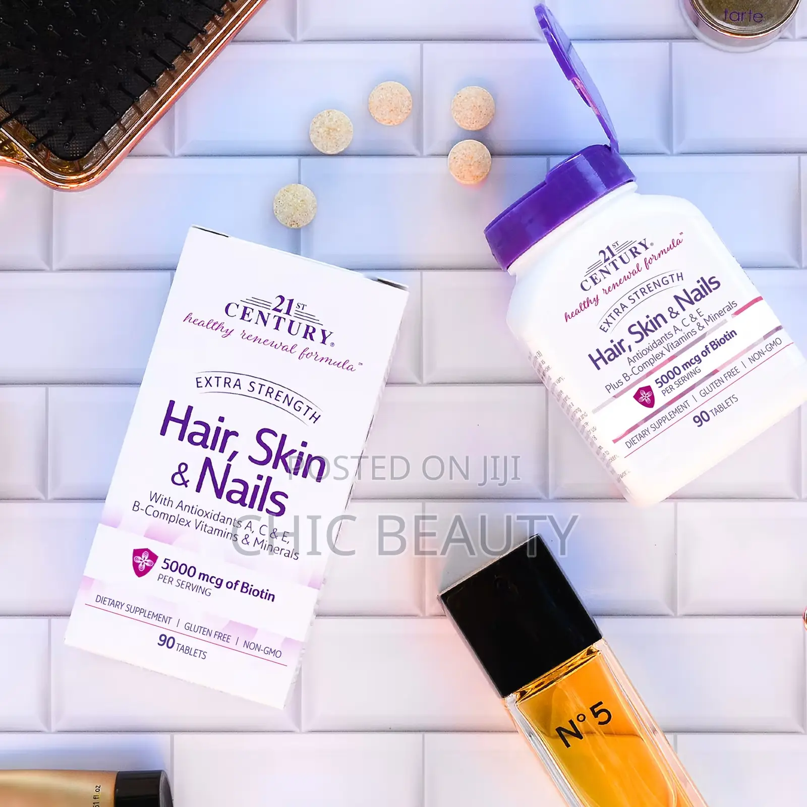 21st Century, Extra Strength Hair, Skin Nails, 90 Tablets