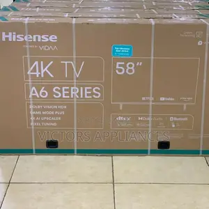 Hisense 58inch UHD SMART TV New Model